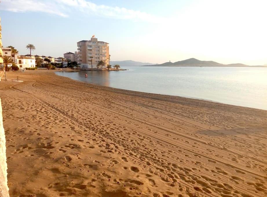 Apartamento En Primera Linea De Playa Murcia Exterior foto