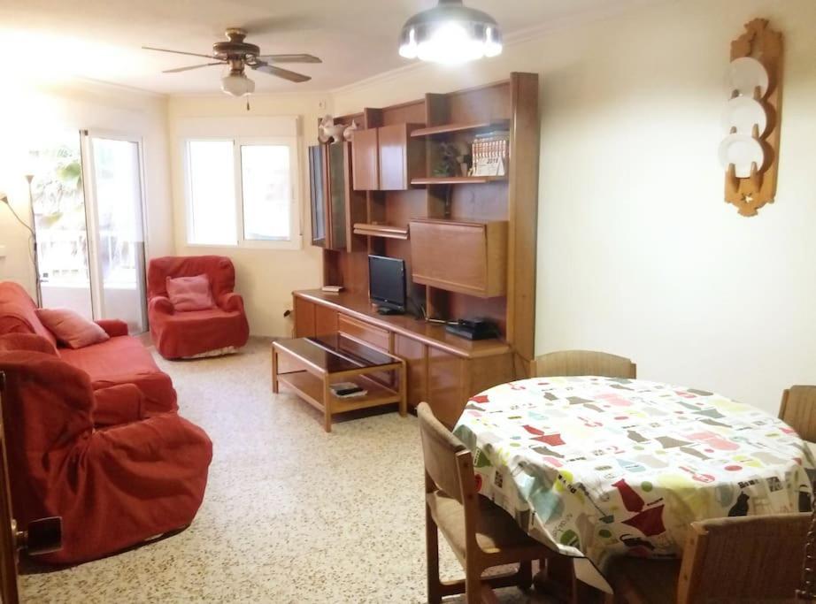 Apartamento En Primera Linea De Playa Murcia Exterior foto